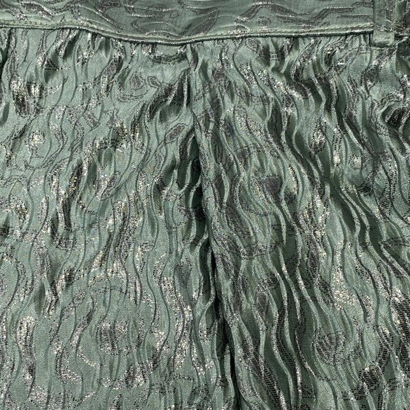 Sabina Musayev Women’s Robins Wide-Leg Pants – Smoked Sage Green/Silver – Size S - Picture 8 of 9
